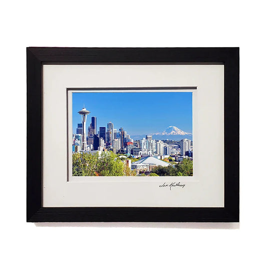 5x7 Seattle Skyline Photo