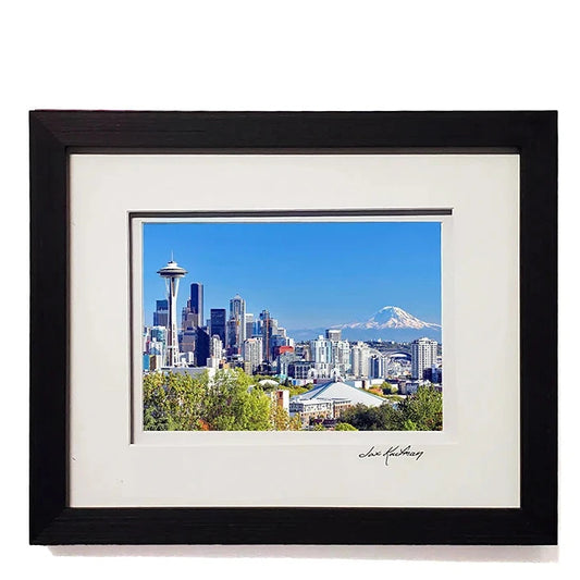 5x7 Seattle Skyline Photo