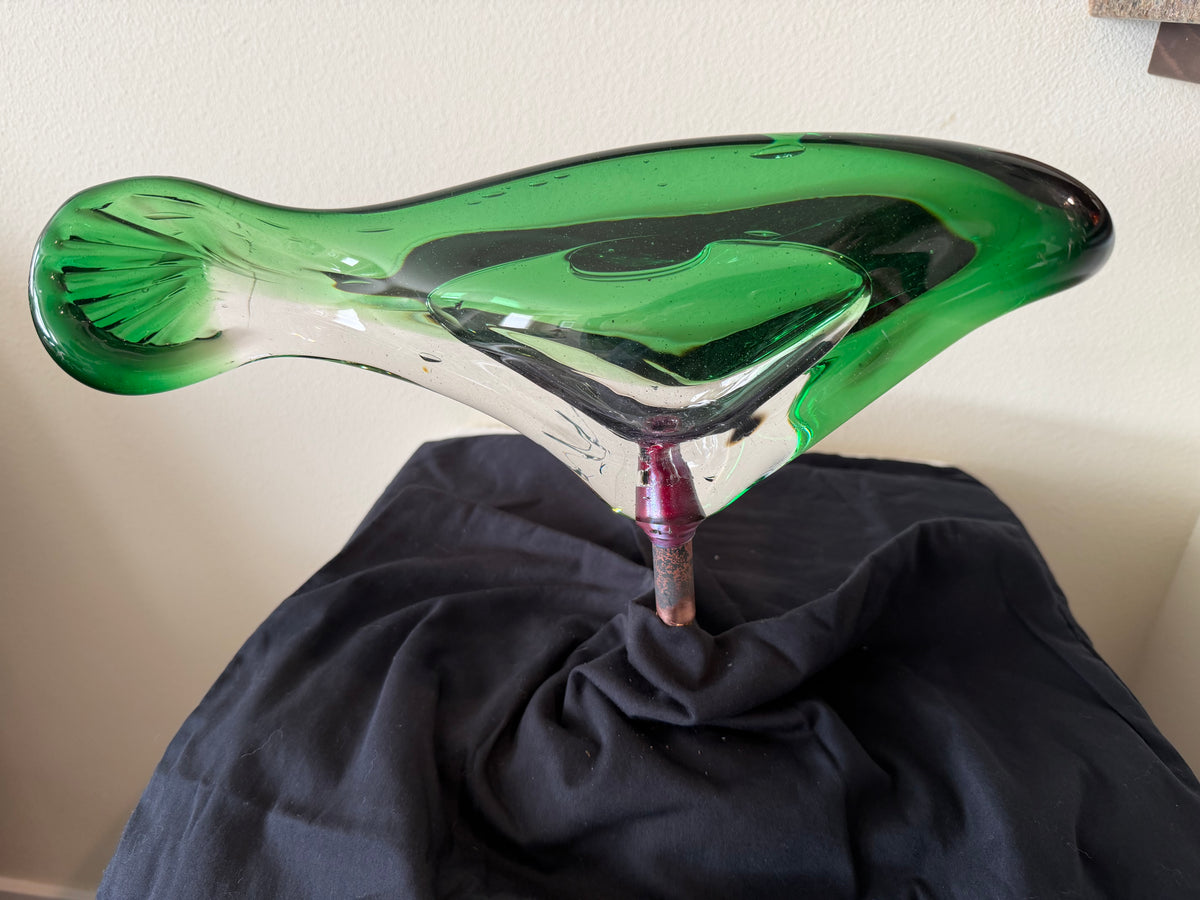 Fish lawn glass ornament
