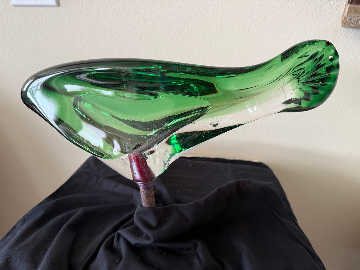 Fish lawn glass ornament