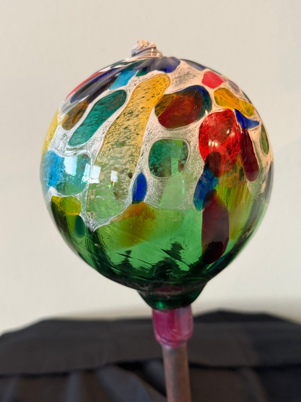 Multi colored lawn ornament 6”
