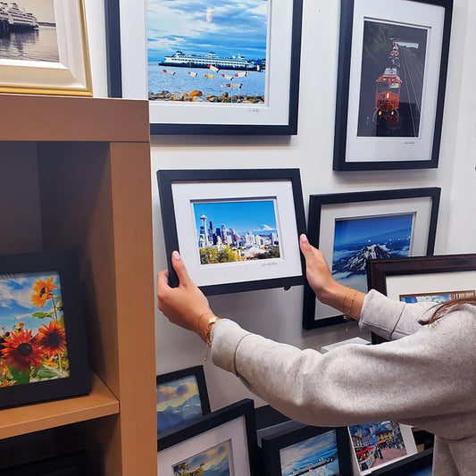5x7 Seattle Skyline Photo